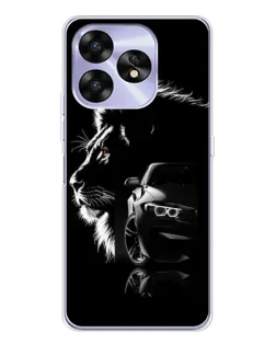 Чехол для UMIDIGI A15C с картинкой «BMW и лев»