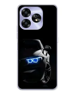 Чехол для UMIDIGI A15C с картинкой «BMW — ночной взгляд»