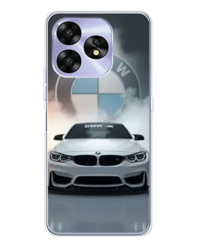 Чехол для UMIDIGI A15C с картинкой «BMW в белом дыму» Чехол для UMIDIGI A15C с картинкой «BMW в белом дыму»