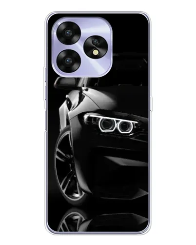 Чехол для UMIDIGI A15C с картинкой «Черная BMW — профиль» Чехол для UMIDIGI A15C с картинкой «Черная BMW — профиль»