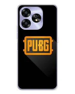 Чехол для UMIDIGI A15C с картинкой «PUBG — рамка лого»