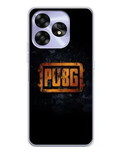 Чехол для UMIDIGI A15C с картинкой «PUBG — золотой логотип»