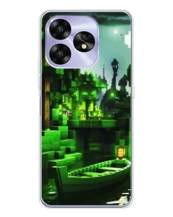Чехол для UMIDIGI A15C с картинкой «Minecraft лесной пейзаж» Чехол для UMIDIGI A15C с картинкой «Minecraft лесной пейзаж»