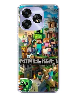 Чехол для UMIDIGI A15C с картинкой «Замок Minecraft» Чехол для UMIDIGI A15C с картинкой «Замок Minecraft»