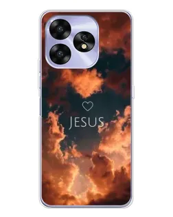 Чехол для UMIDIGI A15C с картинкой «Сияние Имени Jesus»