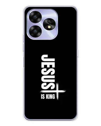 Чехол для UMIDIGI A15C с картинкой «Вертикаль веры Jesus»
