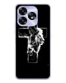 Чохол для UMIDIGI A15C з картинкою «Сяючий хрест Jesus»