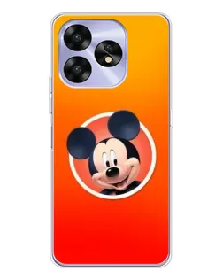 Чехол для UMIDIGI A15C с картинкой «Mickey в круге»
