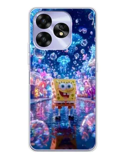 Чехол для UMIDIGI A15C с картинкой «Неоновый океан»