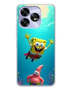 Чохол для UMIDIGI A15C з картинкою «Спанч Боб під водою»