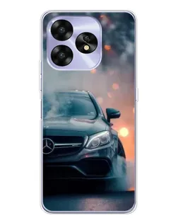 Чохол для UMIDIGI A15C з картинкою «Mercedes — нічне місто» Чохол для UMIDIGI A15C з картинкою «Mercedes — нічне місто»