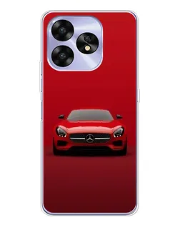 Чехол для UMIDIGI A15C с картинкой «Красный Mercedes AMG»