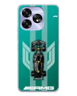 Чехол для UMIDIGI A15C с картинкой «Mercedes AMG Petronas»