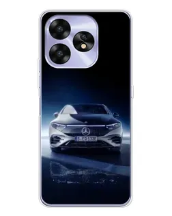 Чехол для UMIDIGI A15C с картинкой «Ночной Mercedes EQ»