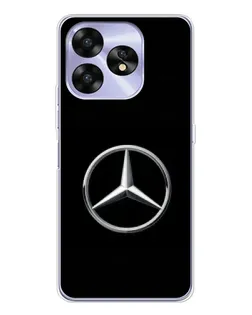 Чехол для UMIDIGI A15C с картинкой «Mercedes классический лого»
