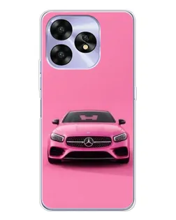 Чехол для UMIDIGI A15C с картинкой «Розовый Mercedes AMG» Чехол для UMIDIGI A15C с картинкой «Розовый Mercedes AMG»
