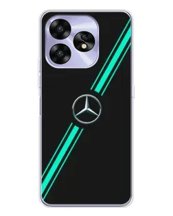 Чехол для UMIDIGI A15C с картинкой «Спортивные линии Mercedes» Чехол для UMIDIGI A15C с картинкой «Спортивные линии Mercedes»