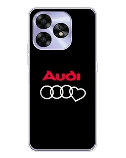 Чохол для UMIDIGI A15C з картинкою «Логотип Audi Heart»