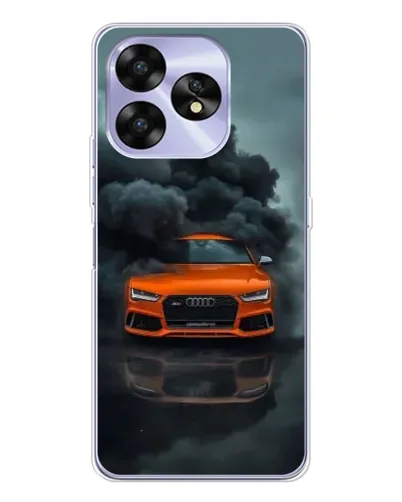 Чохол для UMIDIGI A15C з картинкою «Audi у хмарах диму» Чохол для UMIDIGI A15C з картинкою «Audi у хмарах диму»