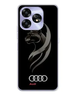 Чохол для UMIDIGI A15C з картинкою «Графіка — пантера та Audi»