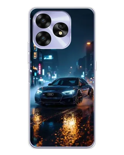 Чохол для UMIDIGI A15C з картинкою «Нічне місто та Audi» Чохол для UMIDIGI A15C з картинкою «Нічне місто та Audi»