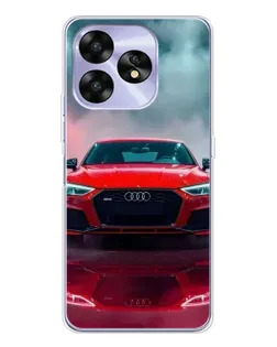 Чохол для UMIDIGI A15C з картинкою «Audi RS — червоний стиль»