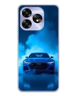 Чохол для UMIDIGI A15C з картинкою «Audi — блакитна енергія»