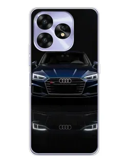 Чохол для UMIDIGI A15C з картинкою «Audi — нічне відображення»