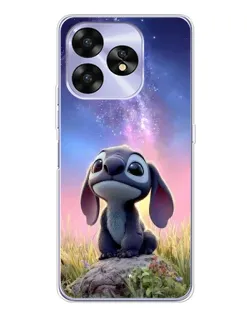 Чехол для UMIDIGI A15C с картинкой «Стич на рассвете»