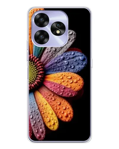 Чехол для UMIDIGI A15C с картинкой «Радужный цветок» Чехол для UMIDIGI A15C с картинкой «Радужный цветок»