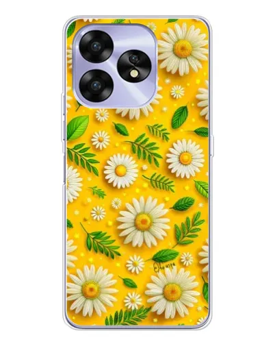 Чехол для UMIDIGI A15C с картинкой «Ромашковое солнце» Чехол для UMIDIGI A15C с картинкой «Ромашковое солнце»