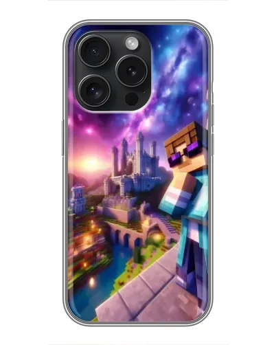 Чехол для UMIDIGI A75x с картинкой «Стив и космос»