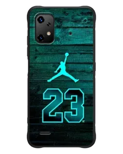 Чехол для UMIDIGI Bison X20 с картинкой «Jordan Cyan 23» Чехол для UMIDIGI Bison X20 с картинкой «Jordan Cyan 23»