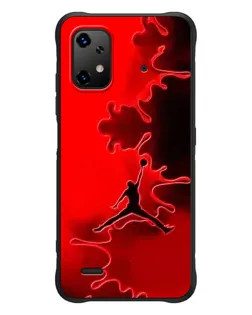Чехол для UMIDIGI Bison X20 с картинкой «Jordan Red Smoke» Чехол для UMIDIGI Bison X20 с картинкой «Jordan Red Smoke»