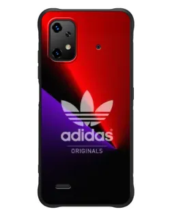 Чехол для UMIDIGI Bison X20 с картинкой «Adidas Red Neon»