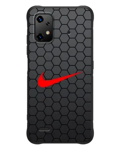 Чехол для UMIDIGI Bison X20 с картинкой «Nike — карбоновая сетка» Чехол для UMIDIGI Bison X20 с картинкой «Nike — карбоновая сетка»