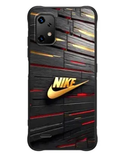 Чехол для UMIDIGI Bison X20 с картинкой «Золотой Nike на металле» Чехол для UMIDIGI Bison X20 с картинкой «Золотой Nike на металле»