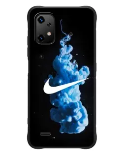 Чехол для UMIDIGI Bison X20 с картинкой «Nike и синий дым» Чехол для UMIDIGI Bison X20 с картинкой «Nike и синий дым»