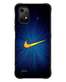 Чехол для UMIDIGI Bison X20 с картинкой «Синий пульс Nike» Чехол для UMIDIGI Bison X20 с картинкой «Синий пульс Nike»
