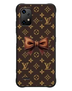 Чехол для UMIDIGI Bison X20 с картинкой «LV с бантом»