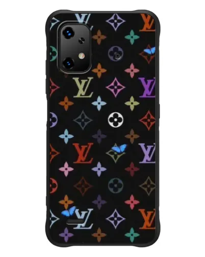 Чехол для UMIDIGI Bison X20 с картинкой «Цветная монограмма LV»
