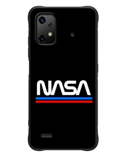 Чехол для UMIDIGI Bison X20 с картинкой «NASA — классика Red Blue» Чехол для UMIDIGI Bison X20 с картинкой «NASA — классика Red Blue»