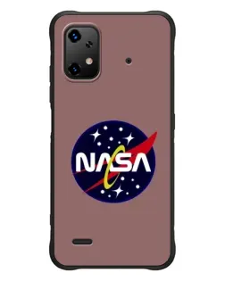 Чехол для UMIDIGI Bison X20 с картинкой «NASA — ретро космос»
