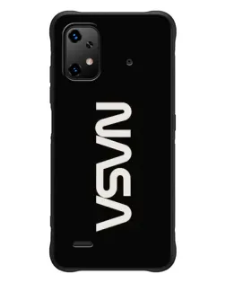 Чехол для UMIDIGI Bison X20 с картинкой «NASA — вертикальный логотип»