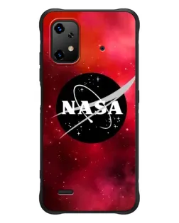Чехол для UMIDIGI Bison X20 с картинкой «NASA — красная туманность»