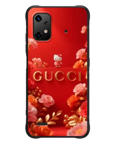 Чехол для UMIDIGI Bison X20 с картинкой «Gucci — золотой сад»
