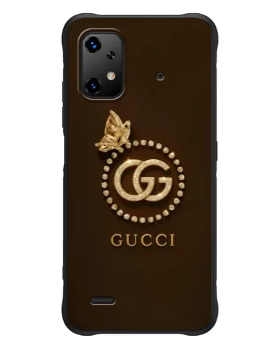 Чехол для UMIDIGI Bison X20 с картинкой «Gucci — золотая бабочка»