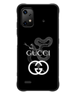 Чехол для UMIDIGI Bison X20 с картинкой «Gucci — серебряная змея» Чехол для UMIDIGI Bison X20 с картинкой «Gucci — серебряная змея»