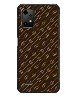 Чехол для UMIDIGI Bison X20 с картинкой «Gucci — золотые диагонали» Чехол для UMIDIGI Bison X20 с картинкой «Gucci — золотые диагонали»