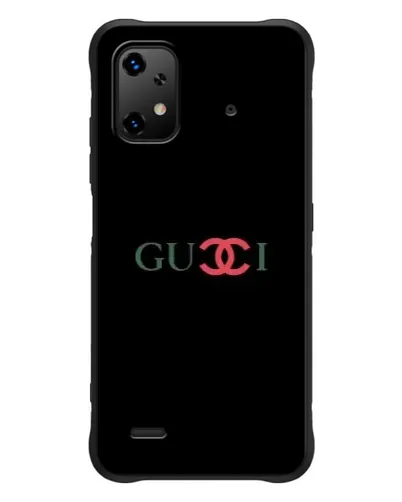 Чехол для UMIDIGI Bison X20 с картинкой «Gucci — красный градиент»